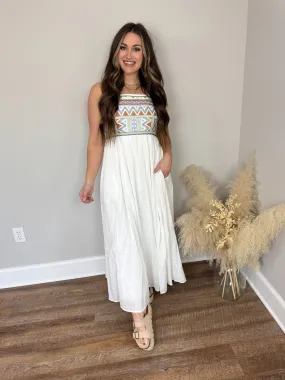 Amber Embroidered Dress