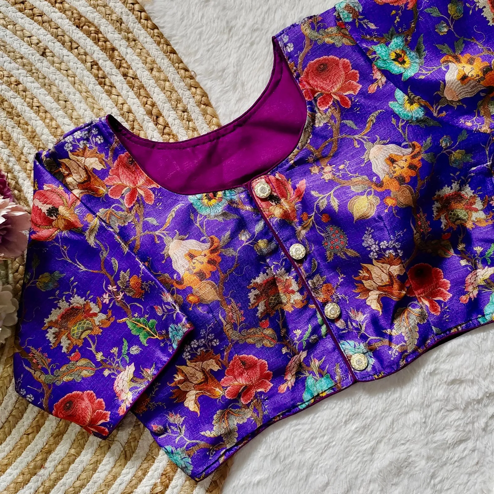 Beautiful Designer Decent Print Blouse