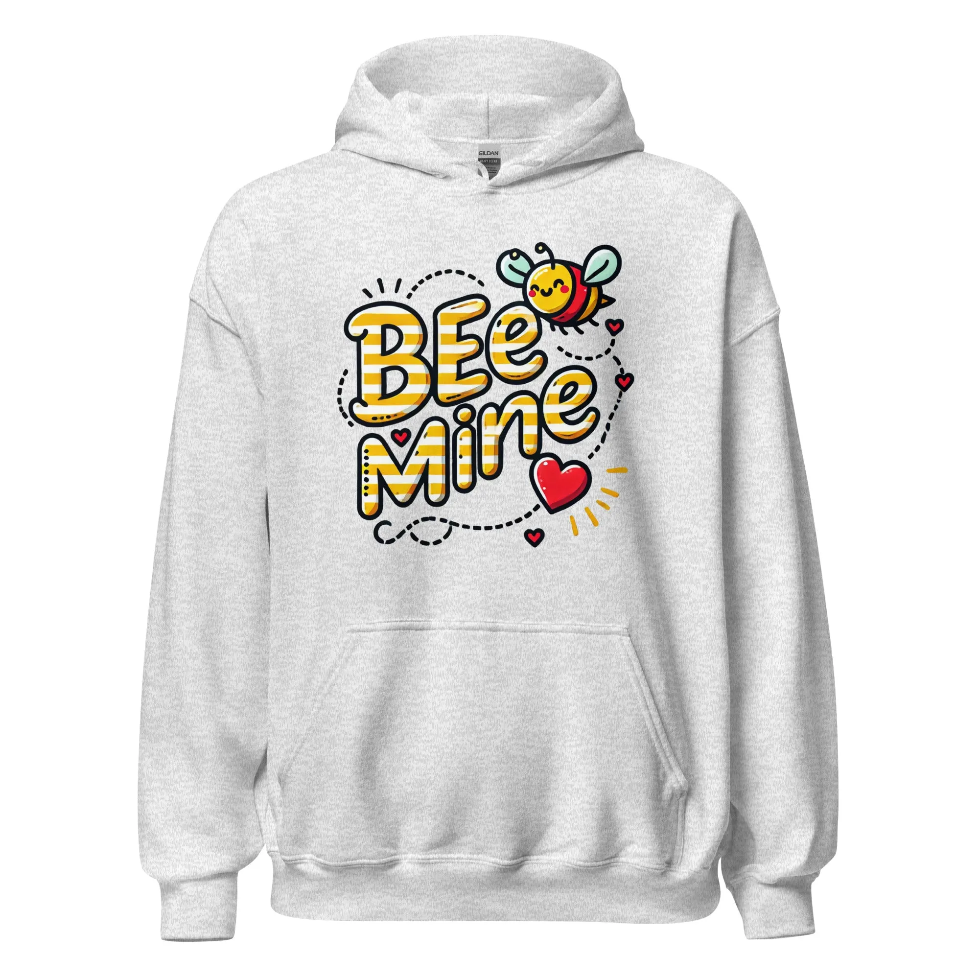 Bee Mine - Valentine’s Day Hoodie – The Perfect Blend of Comfort and Style