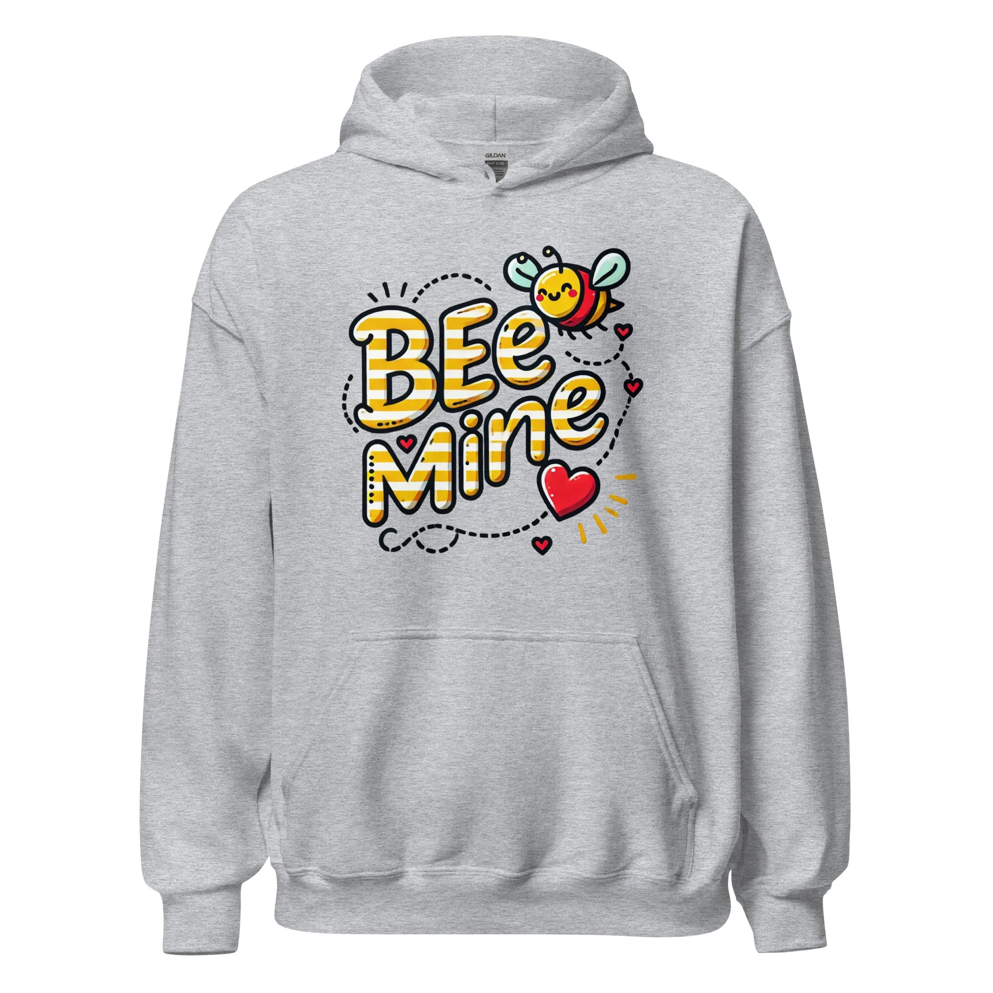 Bee Mine - Valentine’s Day Hoodie – The Perfect Blend of Comfort and Style