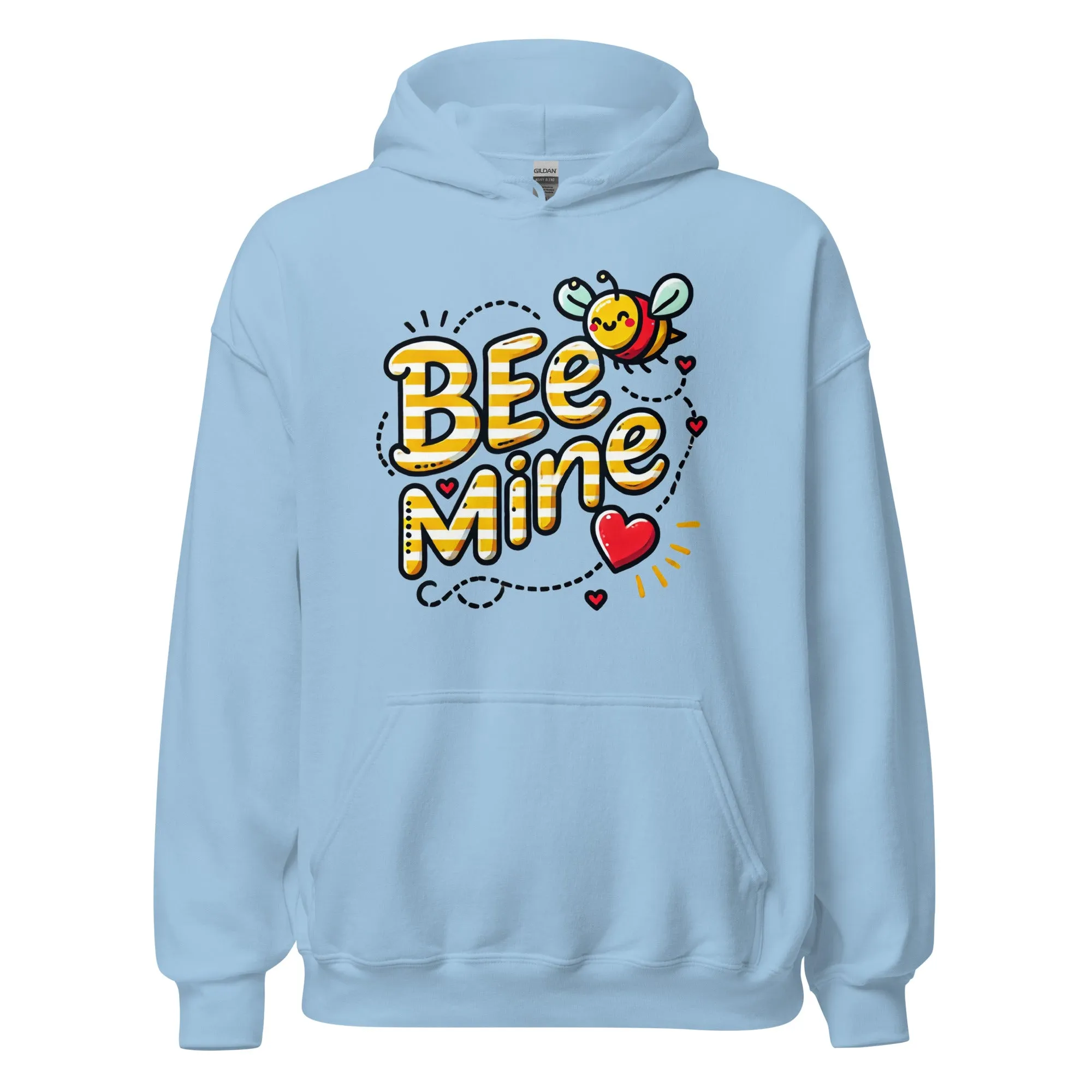 Bee Mine - Valentine’s Day Hoodie – The Perfect Blend of Comfort and Style