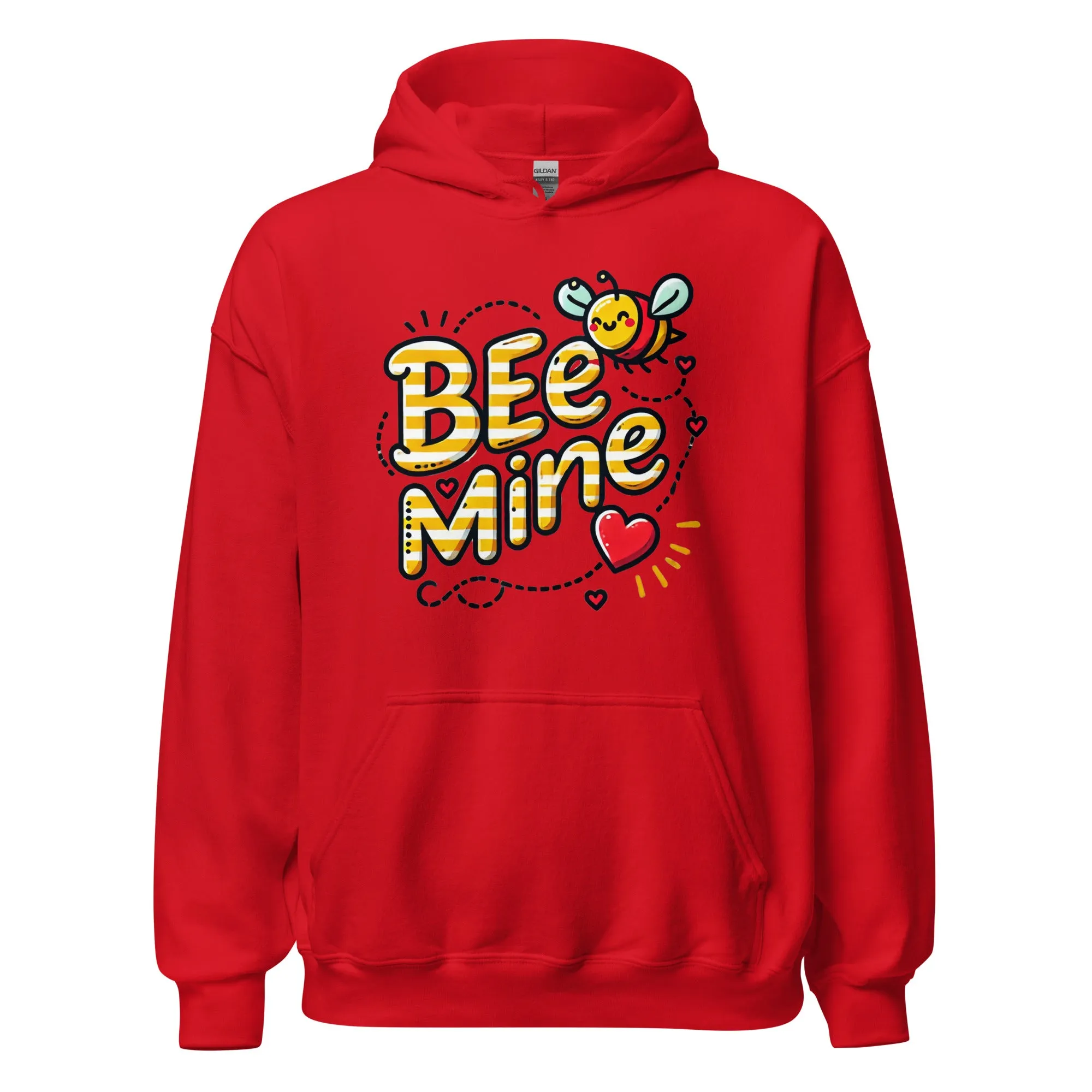 Bee Mine - Valentine’s Day Hoodie – The Perfect Blend of Comfort and Style