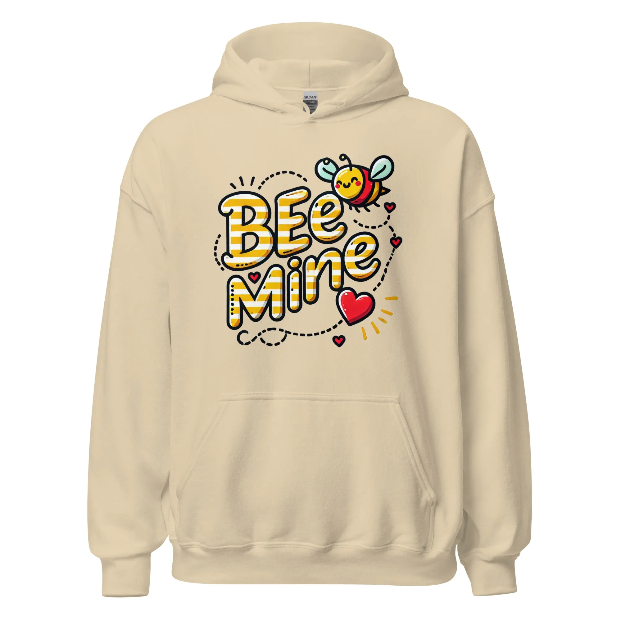 Bee Mine - Valentine’s Day Hoodie – The Perfect Blend of Comfort and Style