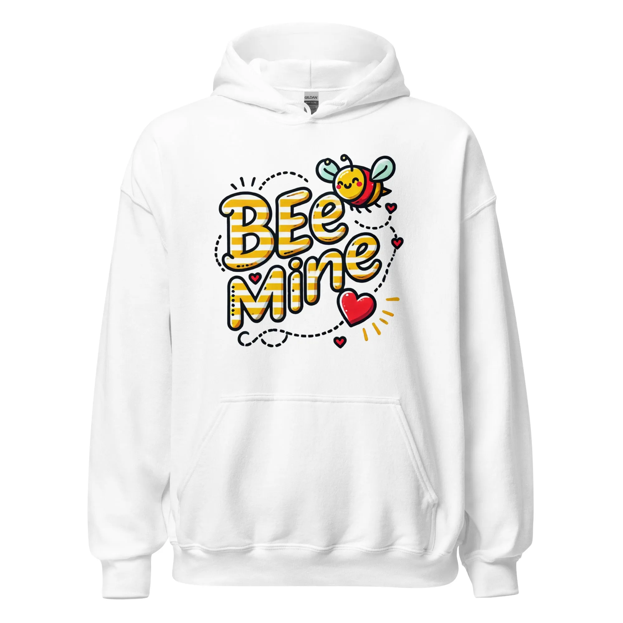 Bee Mine - Valentine’s Day Hoodie – The Perfect Blend of Comfort and Style