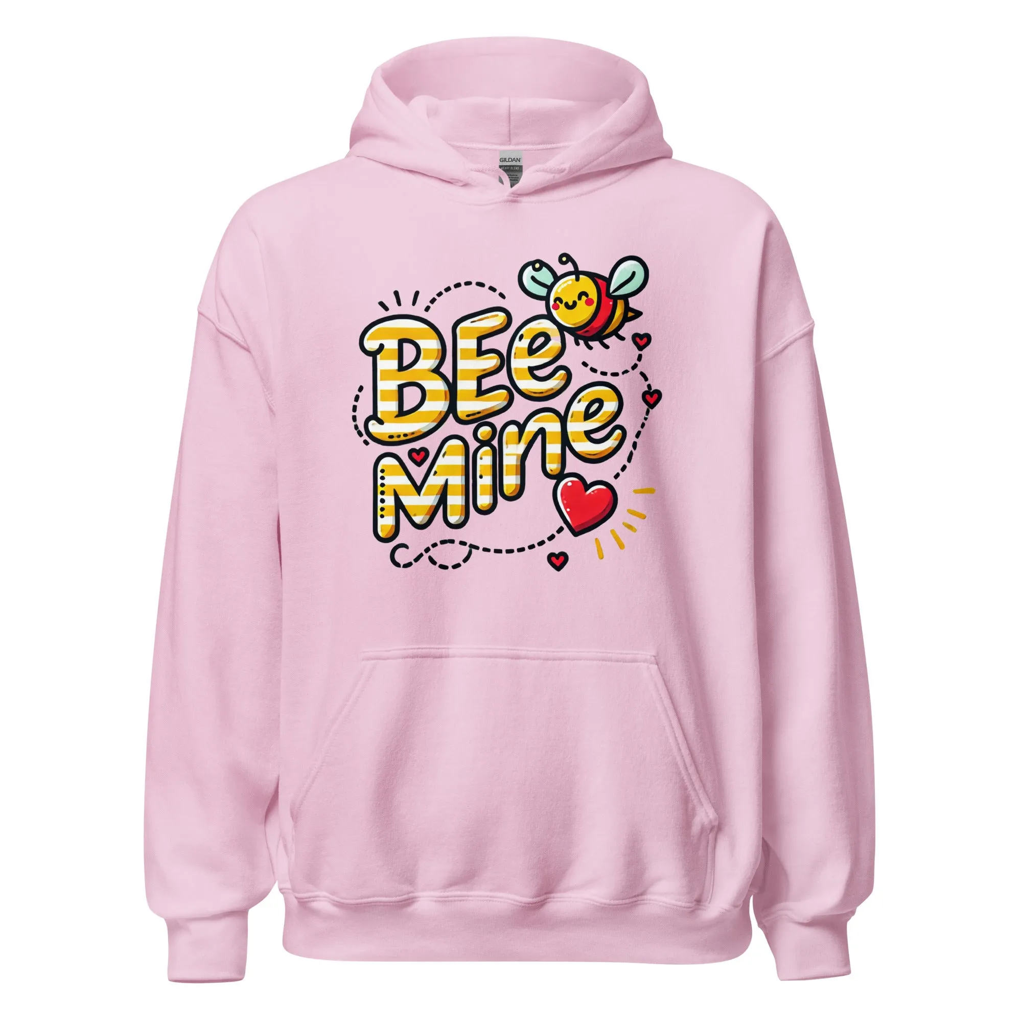 Bee Mine - Valentine’s Day Hoodie – The Perfect Blend of Comfort and Style
