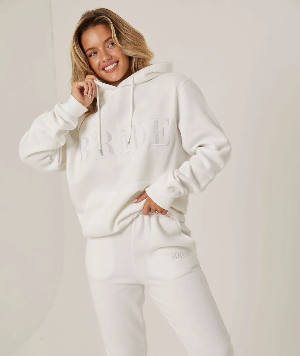 Bride Hoodie - White
