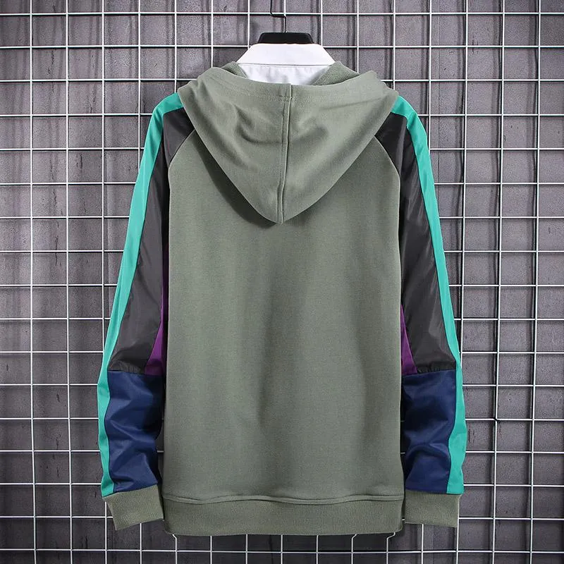 Colorful Sleeved Hoodie