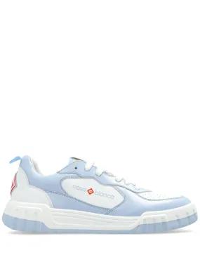 Court panelled sneakers