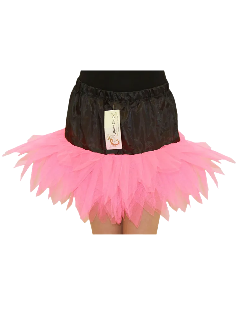 Crazy Chick Girl 6 Layer Petal Tutu