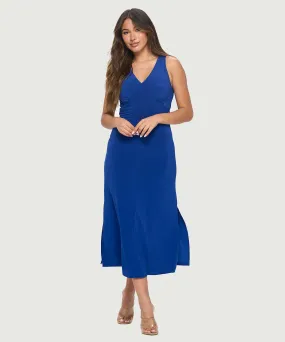 Empire Maxi Dress with Open Back