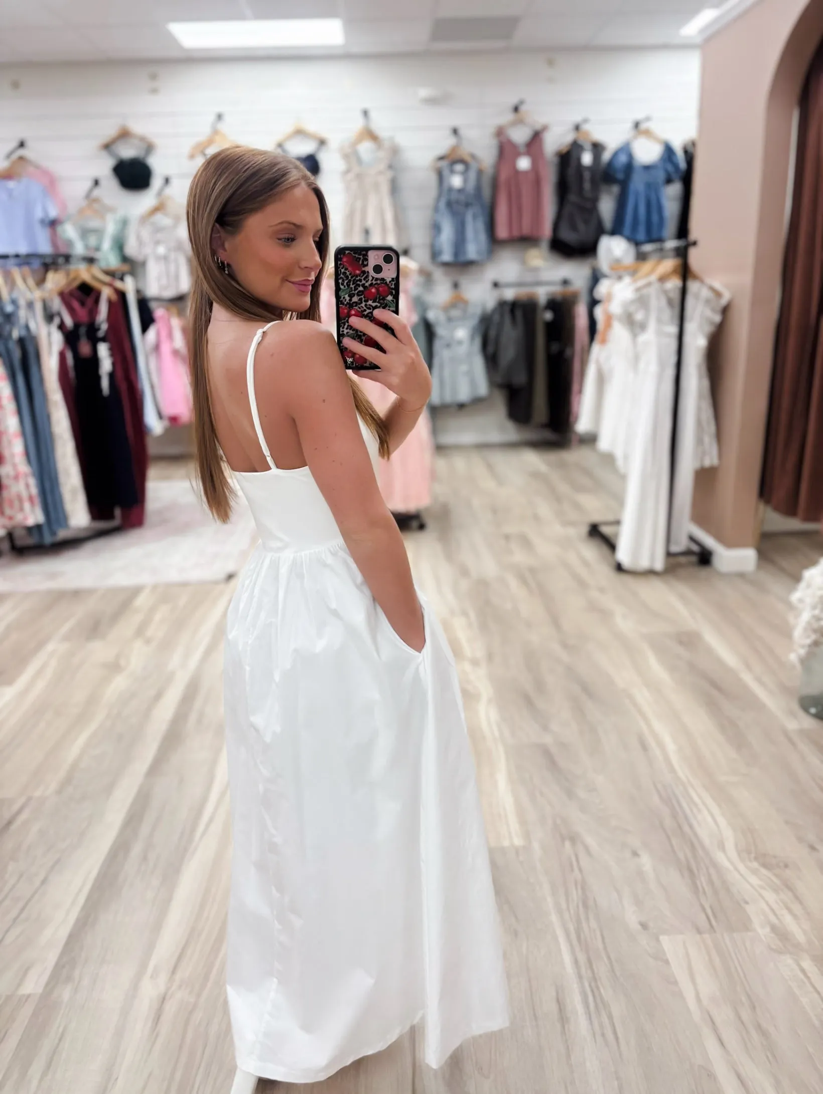 Everyday Elegance White Maxi Dress