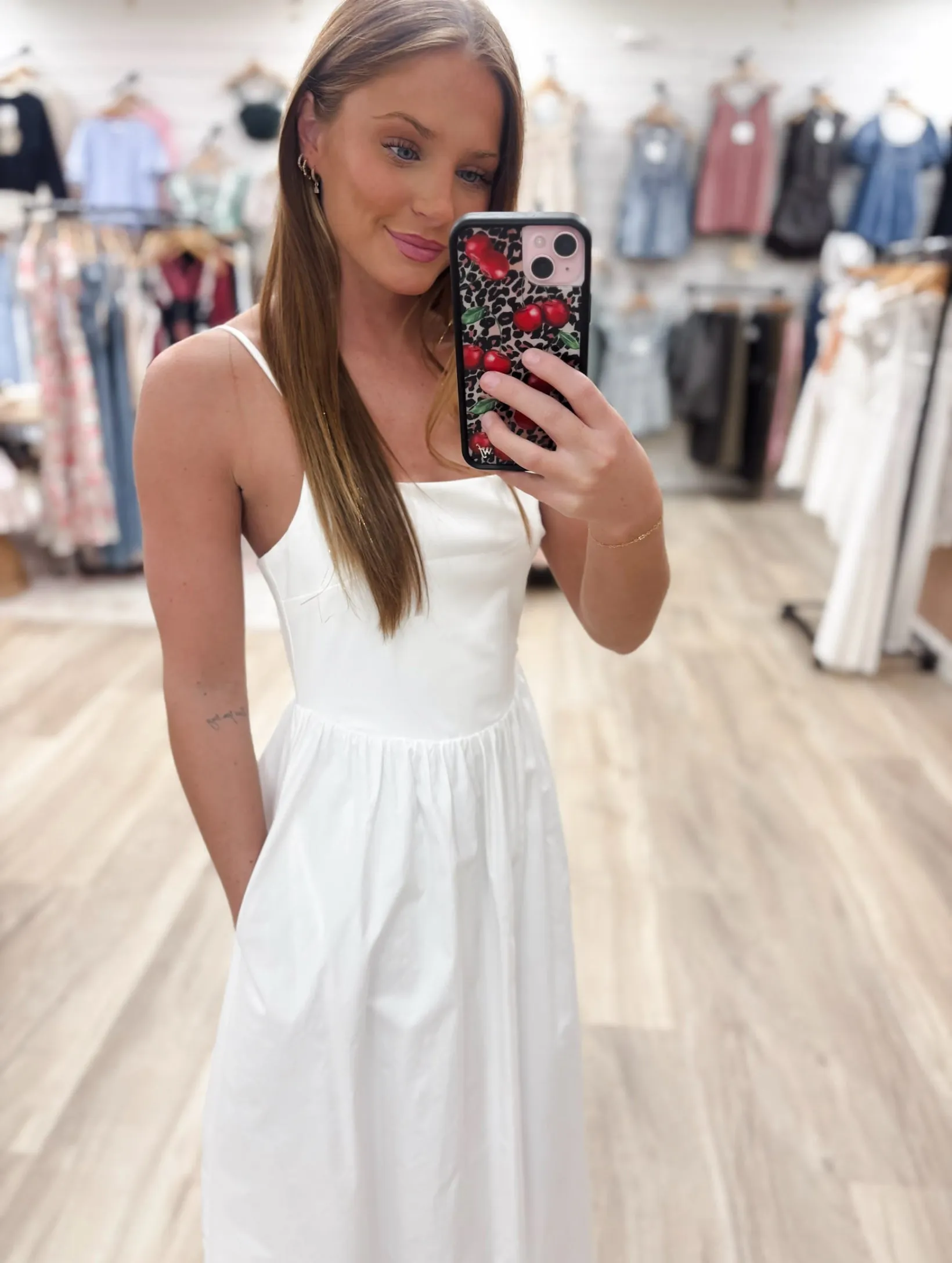 Everyday Elegance White Maxi Dress