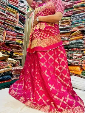 FANCY RAJASTHANI GHARCHOLA LEHENGA CHOLI