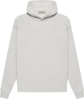 Fear of God Essentials Relaxed Hoodie 'Light Oatmeal', gray