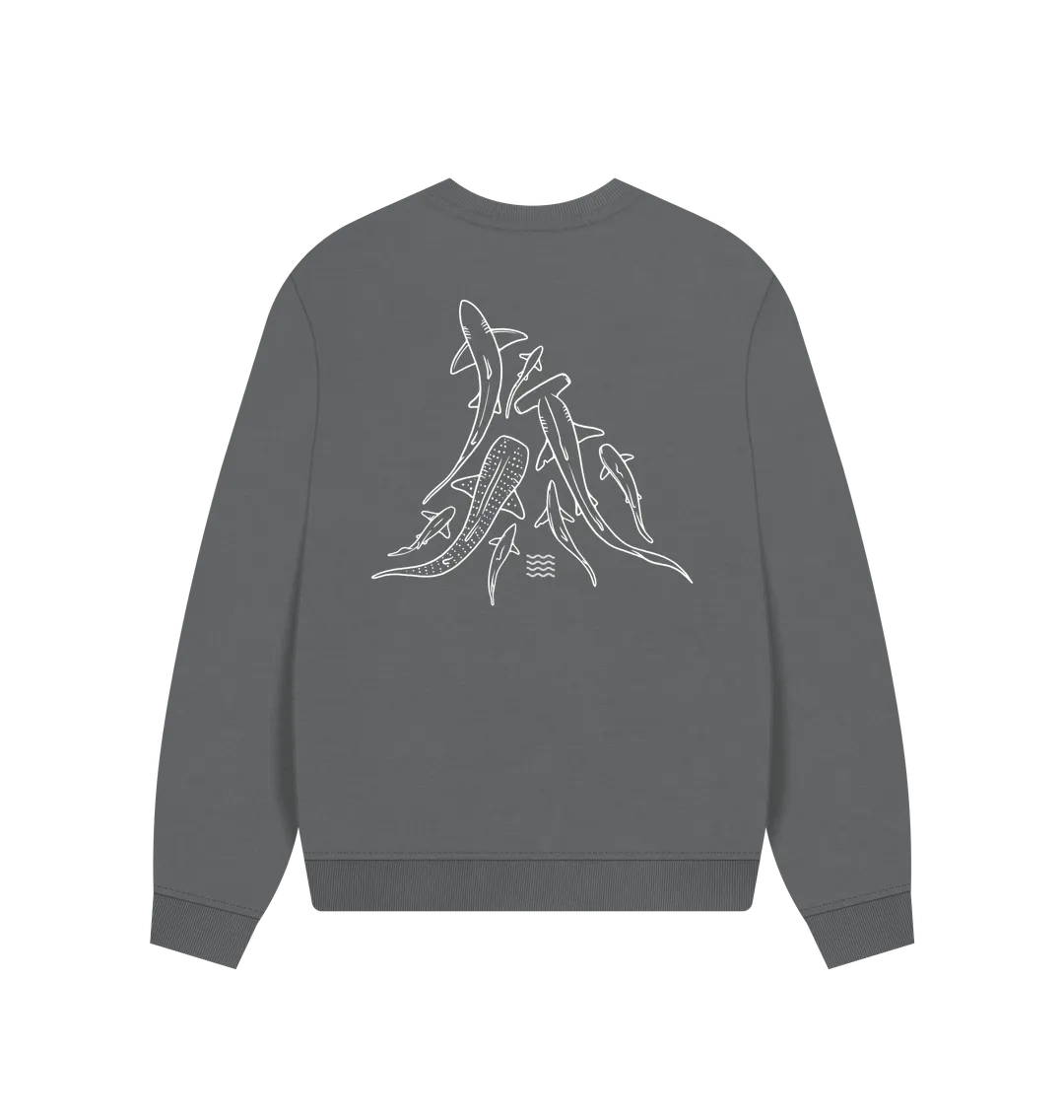 Fins Women's Oversized Sweatshirt