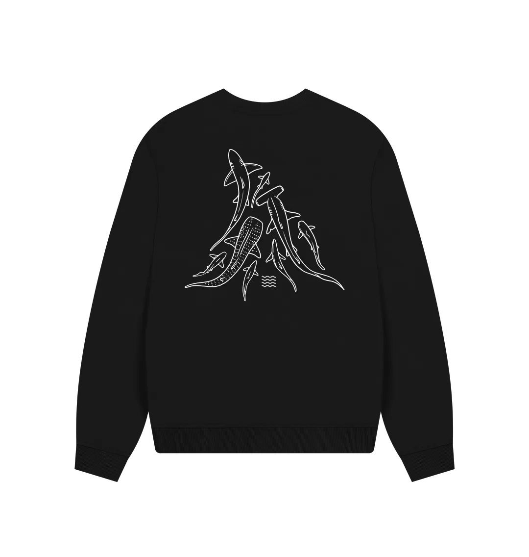 Fins Women's Oversized Sweatshirt