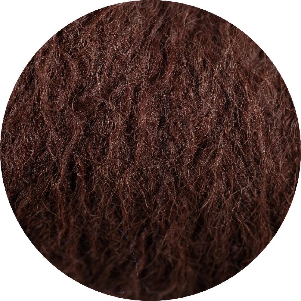 Hand knit batwing sweater (Alpaca) - Candy pink