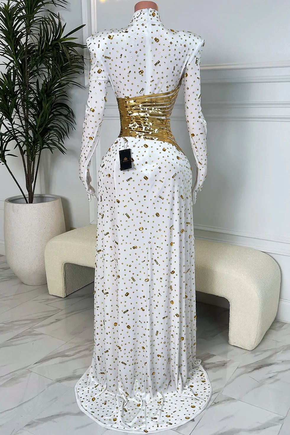 Inastella White Dress
