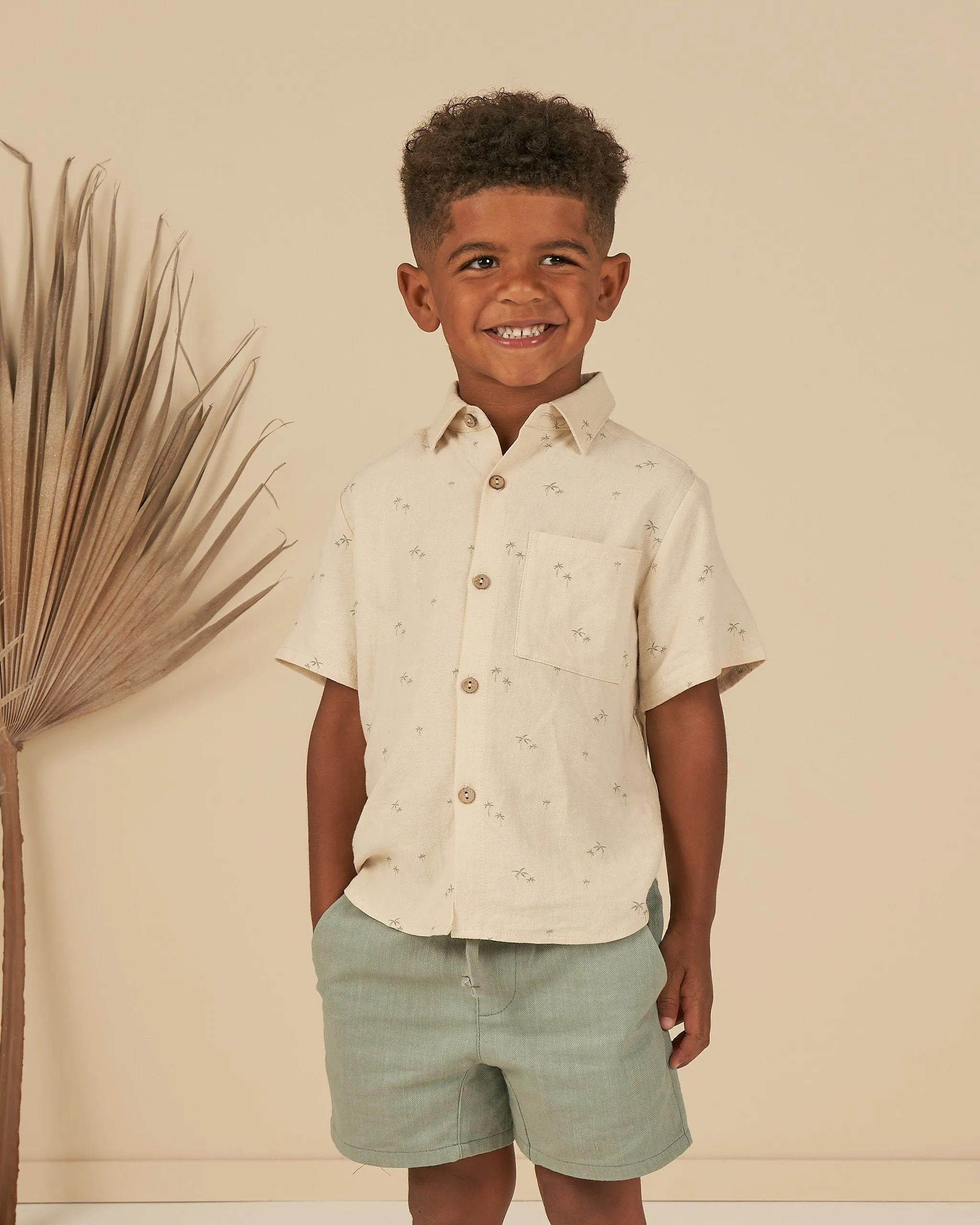 Relaxed Short - Seafoam