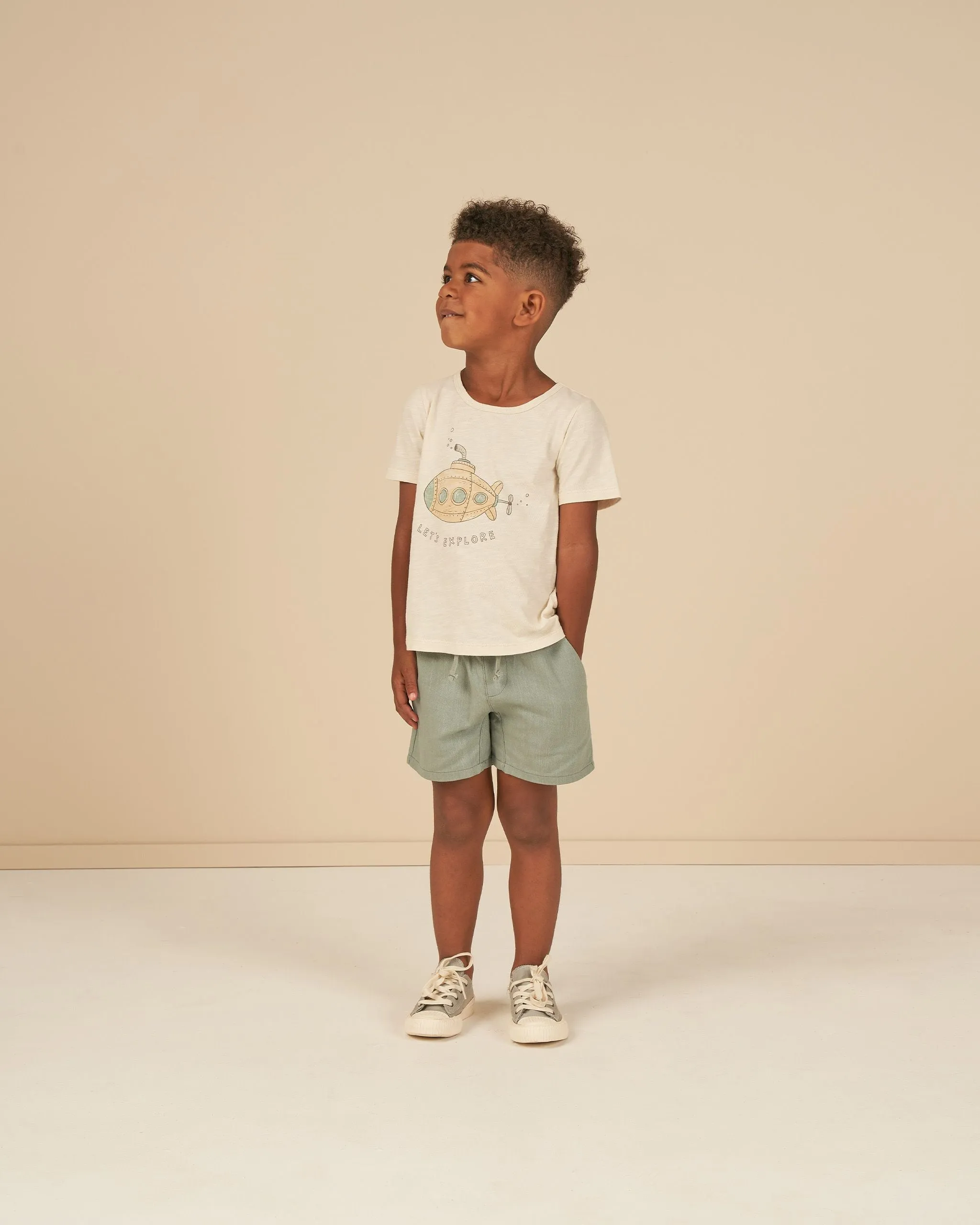 Relaxed Short - Seafoam
