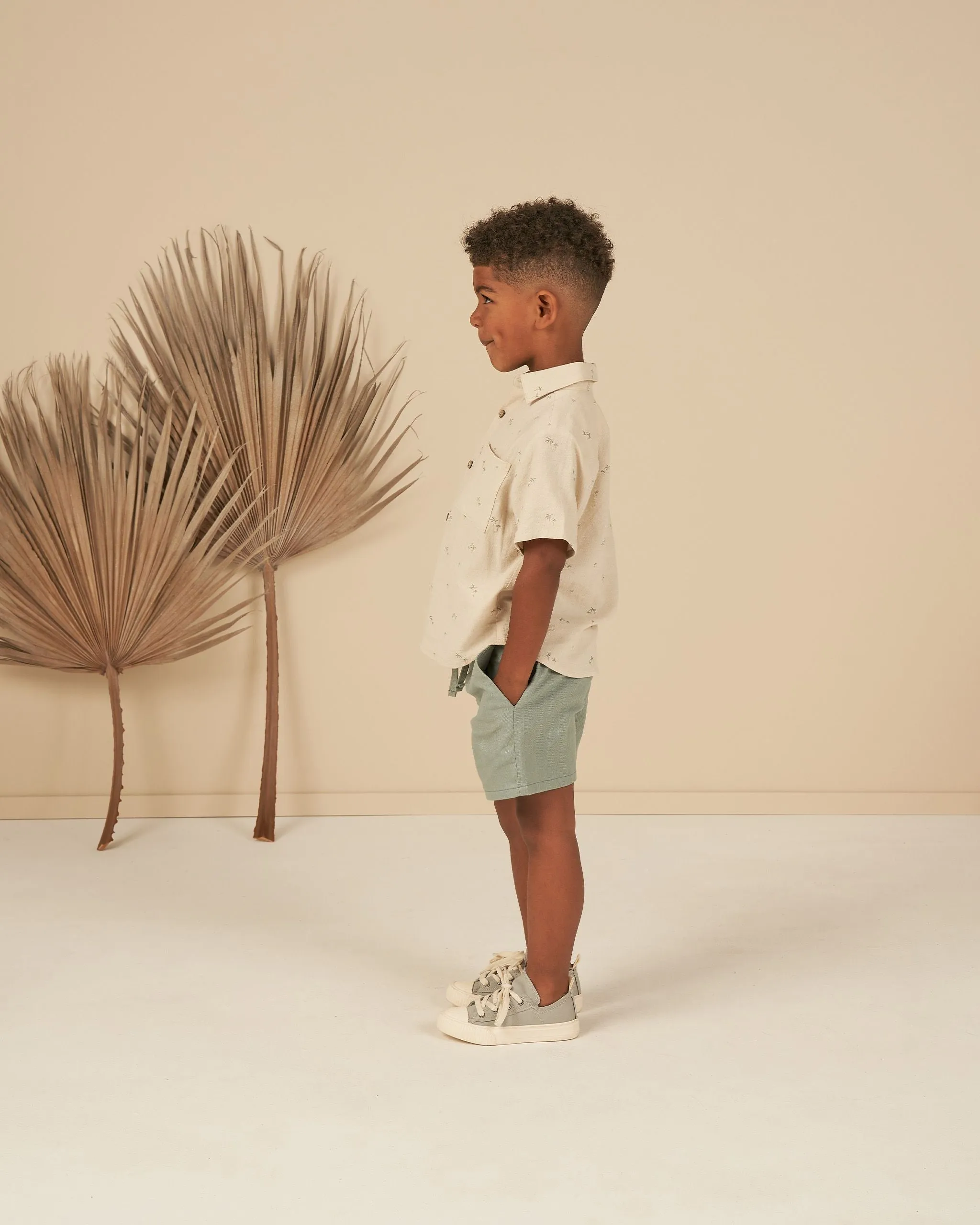 Relaxed Short - Seafoam