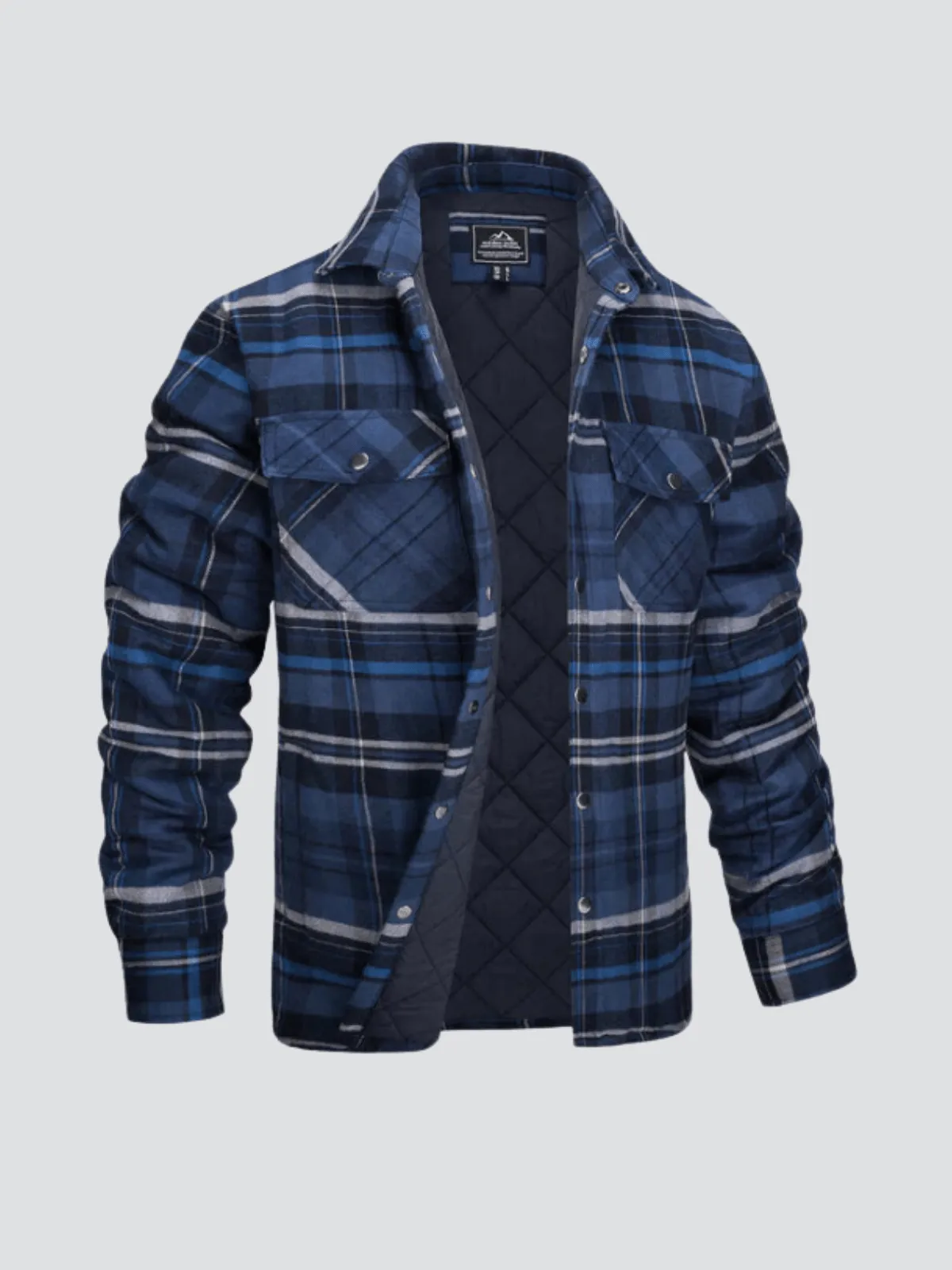 Ronan | Striped Flannel Jacket