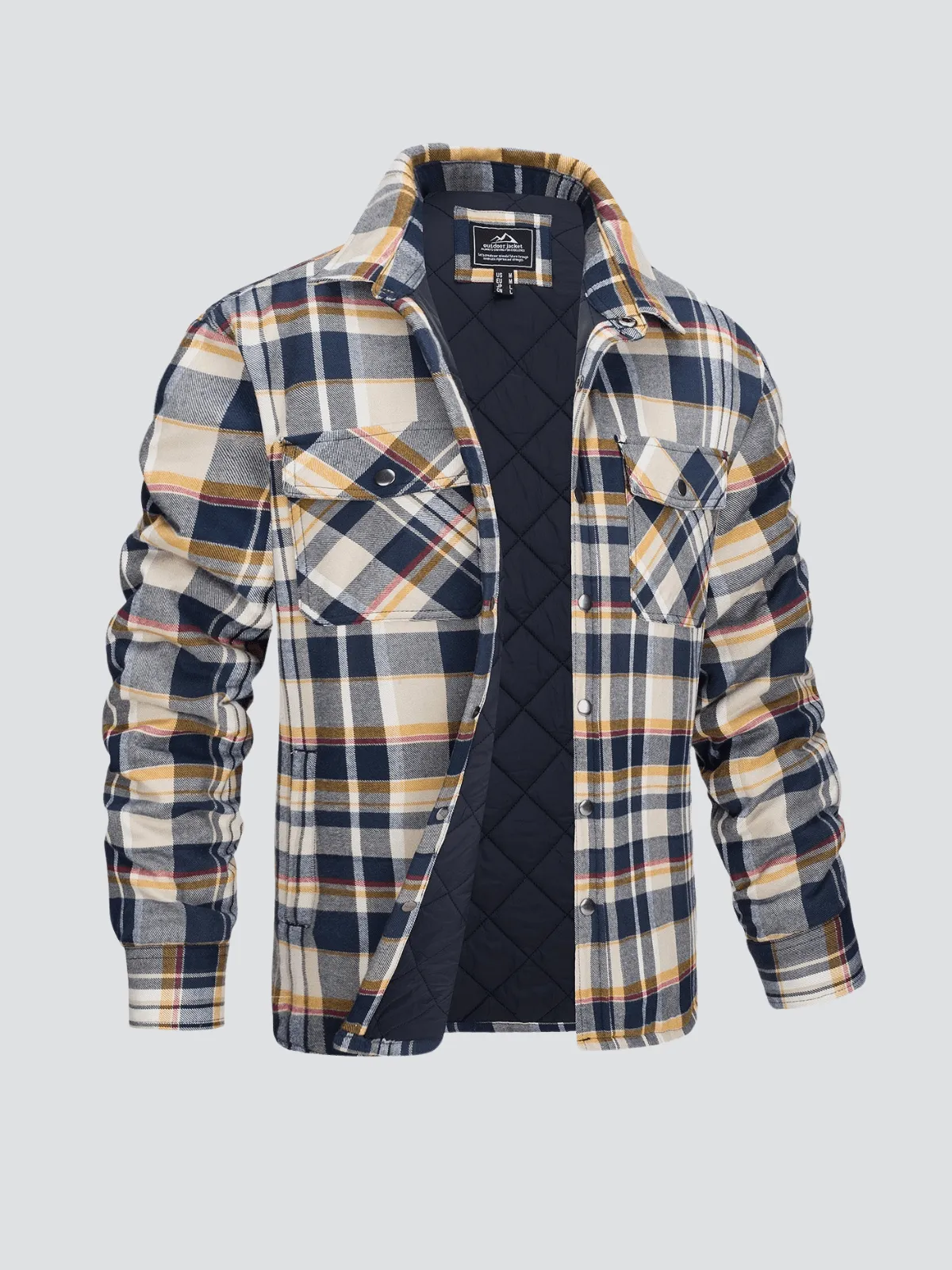 Ronan | Striped Flannel Jacket