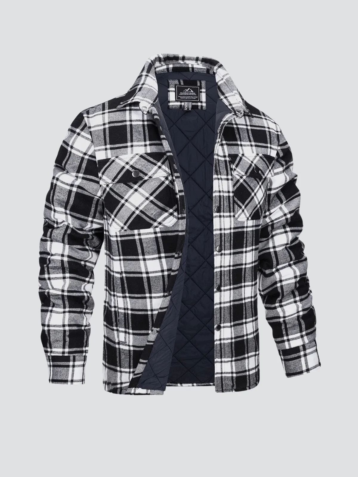 Ronan | Striped Flannel Jacket