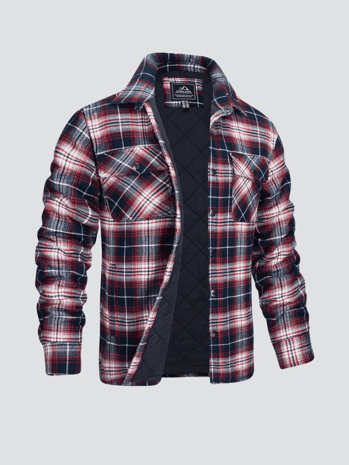 Ronan | Striped Flannel Jacket