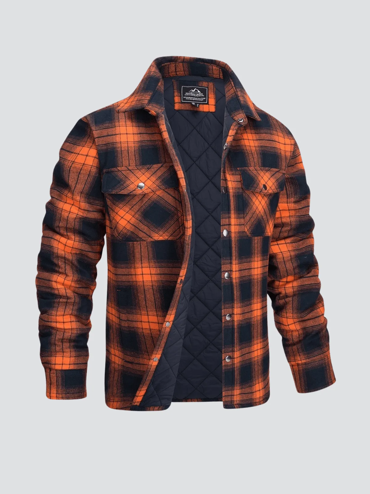 Ronan | Striped Flannel Jacket