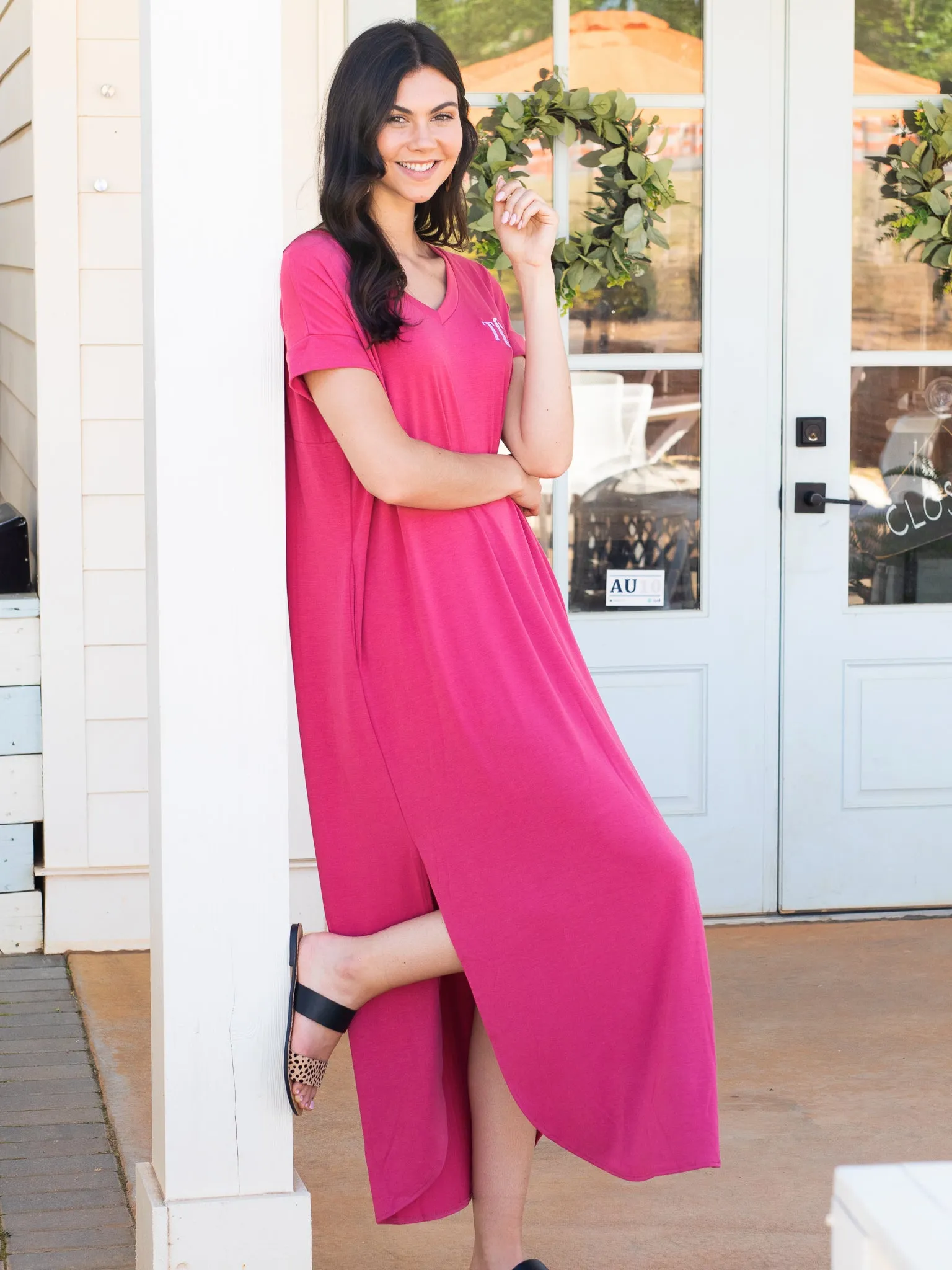 Say You Do Maxi Dress - Rose
