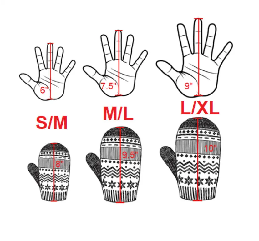 Small Adult Mittens | Sleepy Hollow