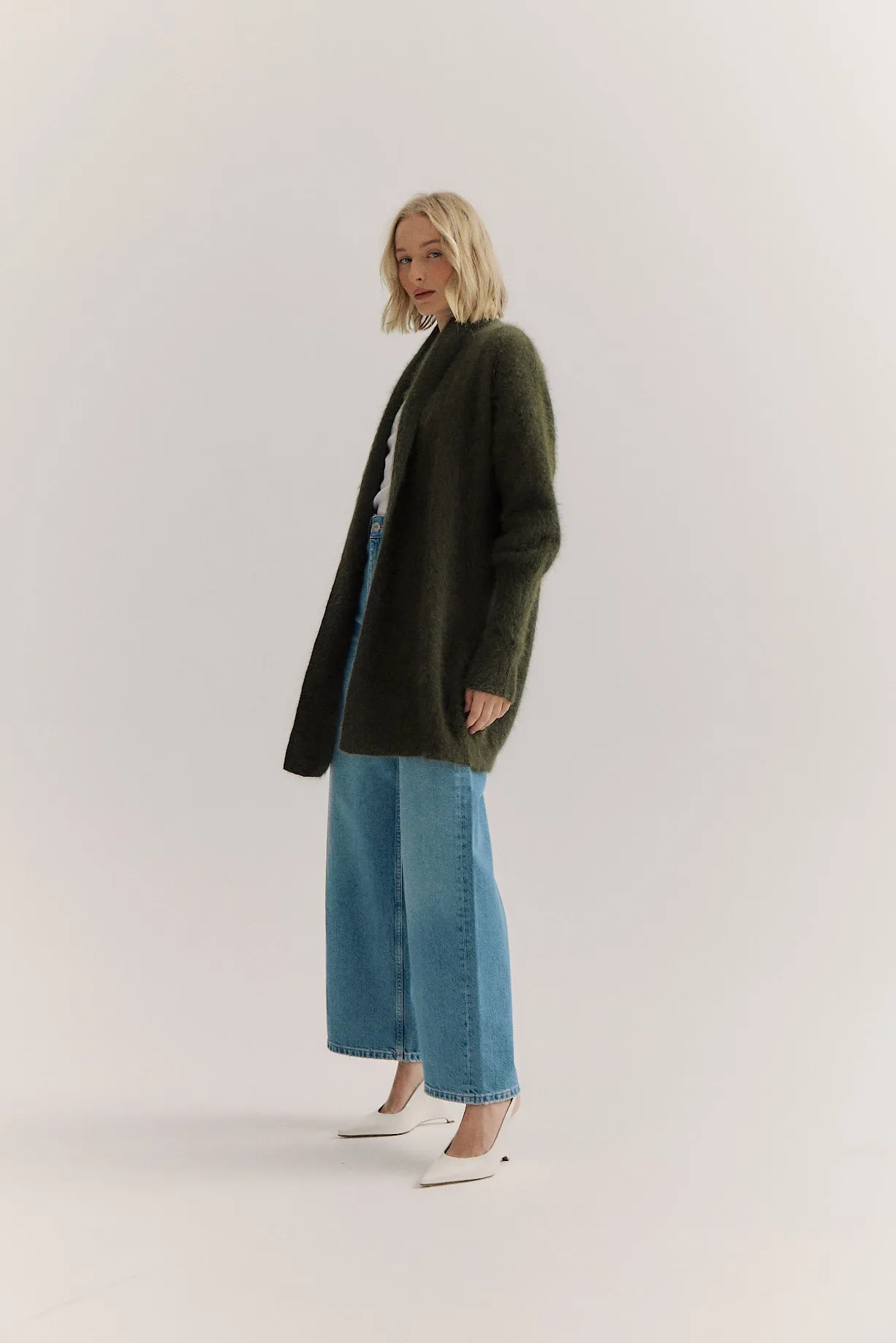 Sophia Cardigan - Moss