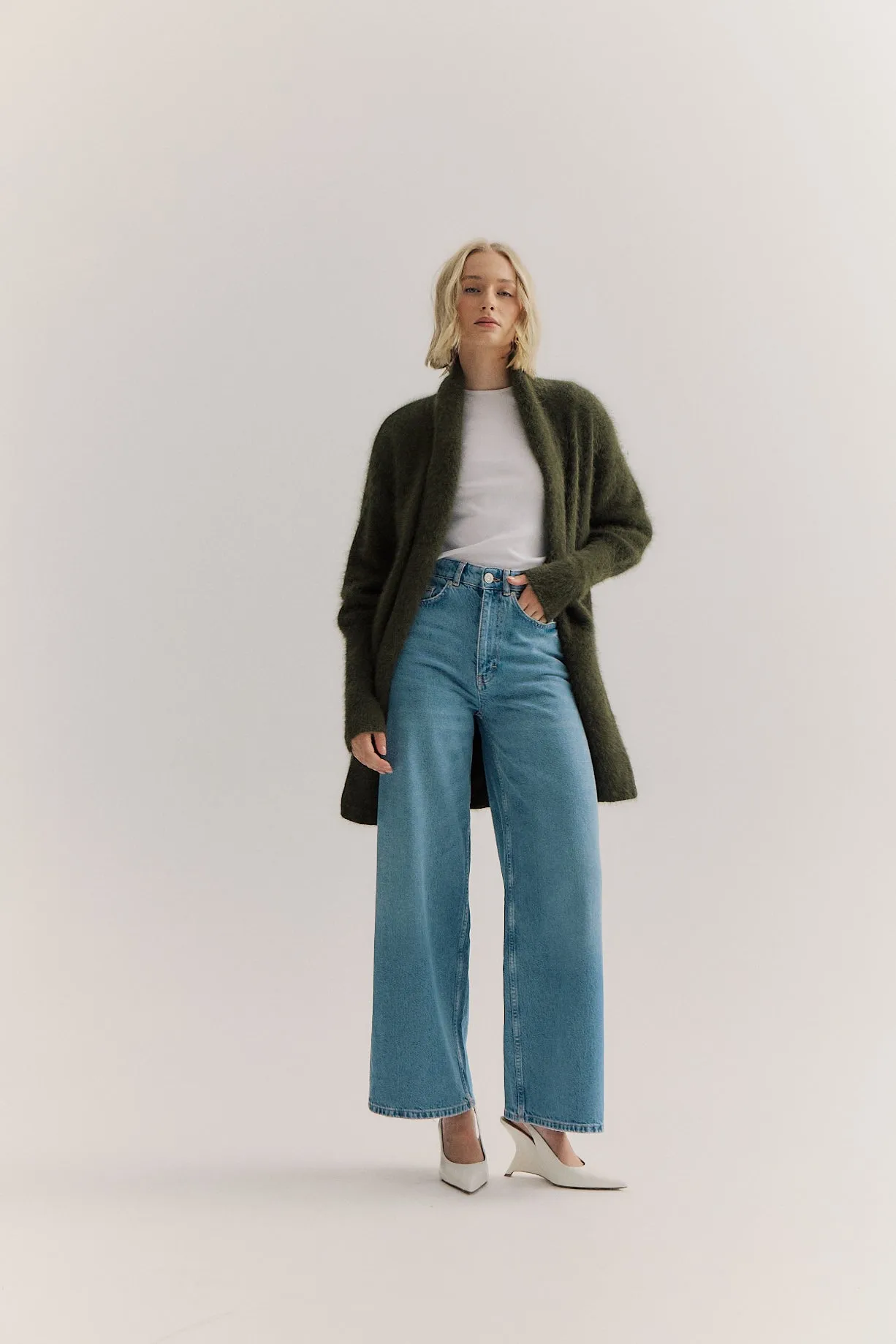 Sophia Cardigan - Moss