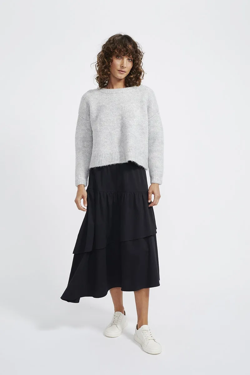 Staple - Dove Cozy Jumper Light - Grey Marle