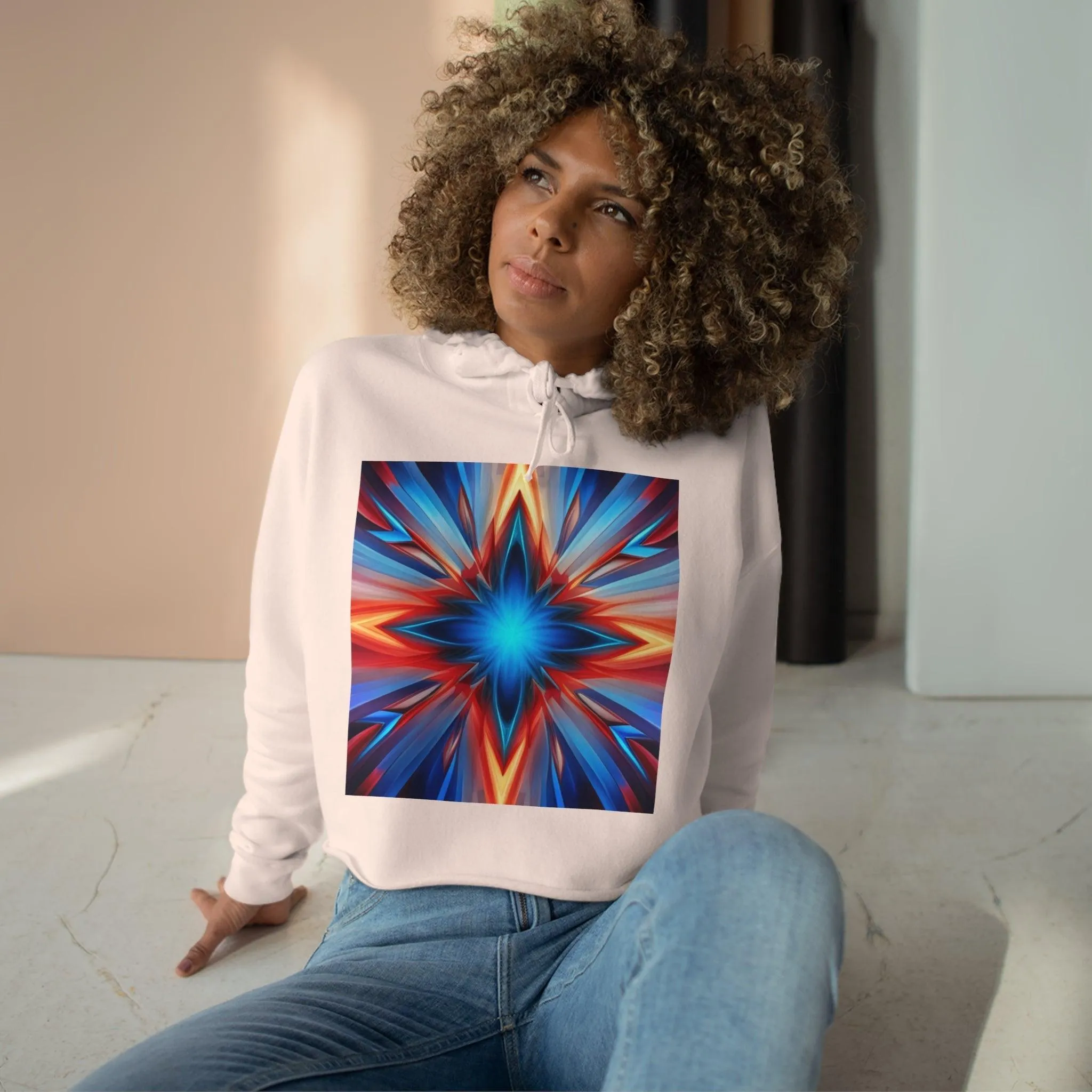 StarBust Crop Hoodie