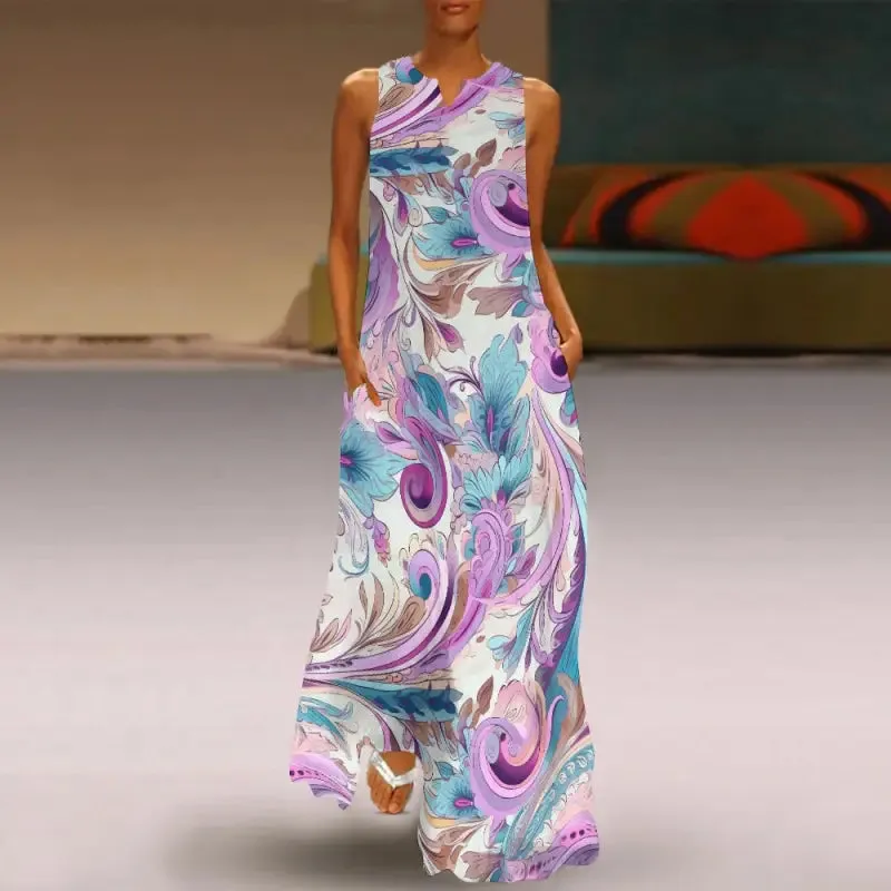 Stylish Boho Maxi Dress with Pockets for When You Need a Stylish Hug