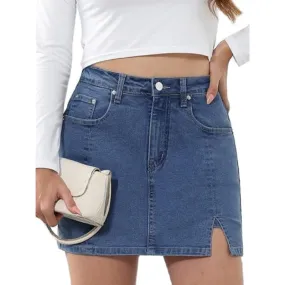 Stylish Denim Skort