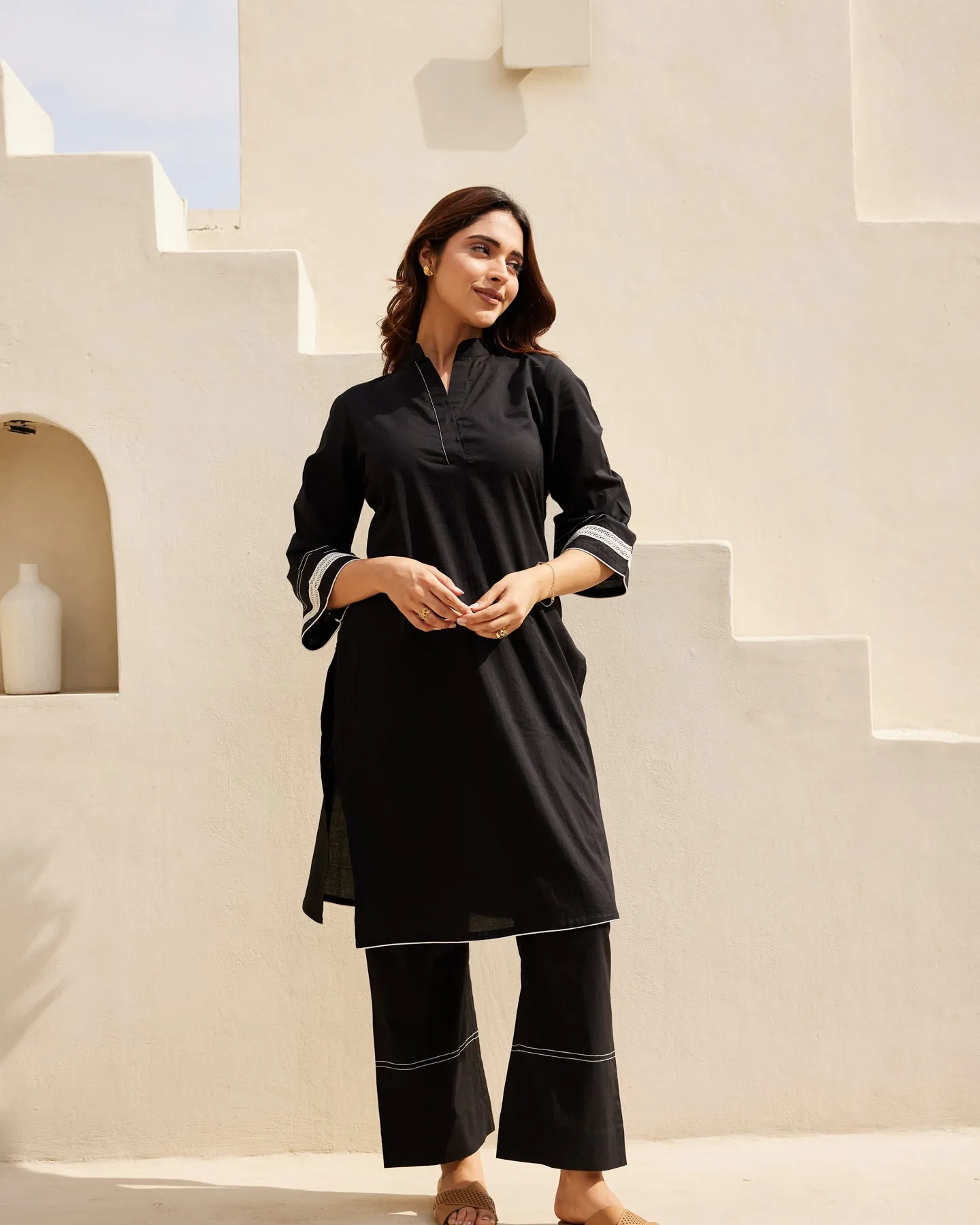 Timeless Black Kurta Set