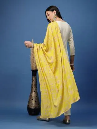Timeless Elegance Off-White Ethnic Set