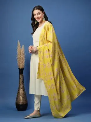Timeless Elegance Off-White Ethnic Set