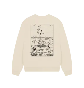 Two Sides Women's Oversized Sweatshirt