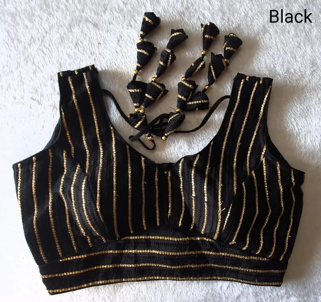 Upada 1 Sequence And Thread Heavy Work Blouse