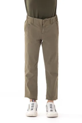 US POLO BOYS PANTS IN GRAY