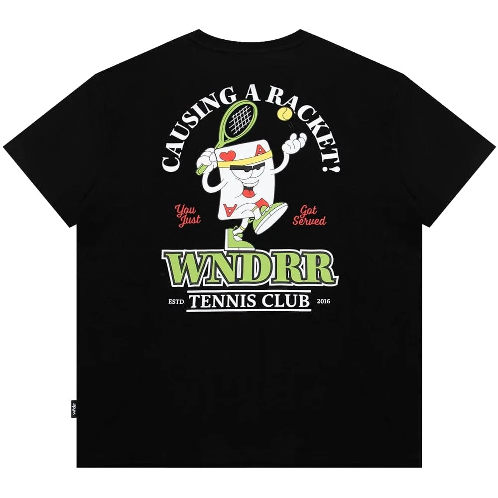 WNDRR Ace Box Fit Tee - Black