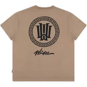 WNDRR Apollo Box Fit Tee - Taupe