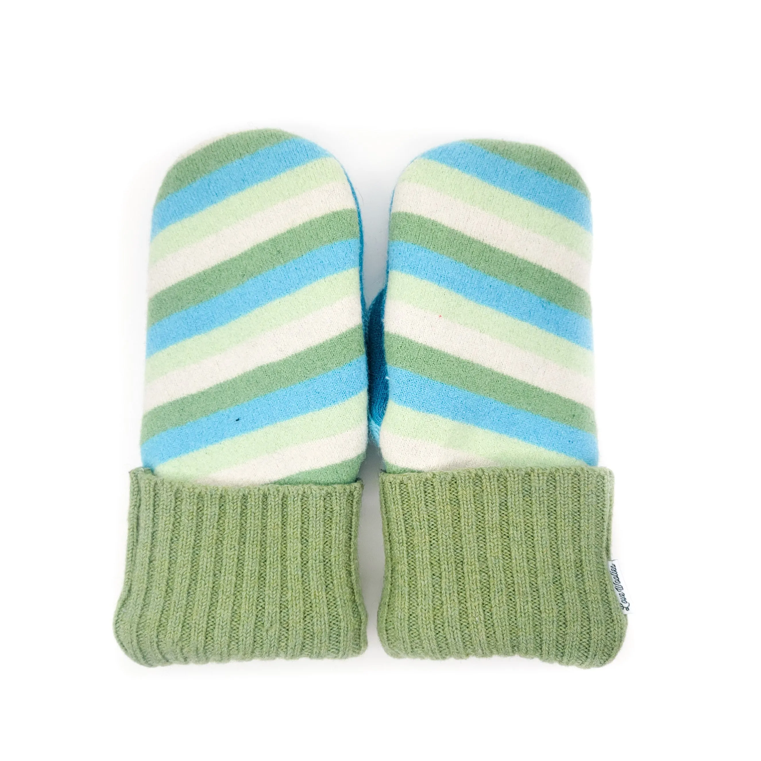 Womens Mittens | Happy Stripes