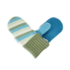 Womens Mittens | Happy Stripes
