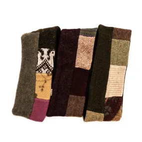 Wool Sweater Scarf | Patch Work
